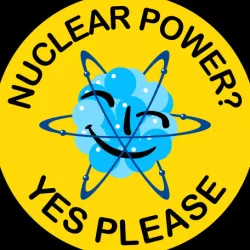 NUCLEAR POWER - FREE ENERGY LOGO