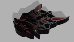 Oni Keychain