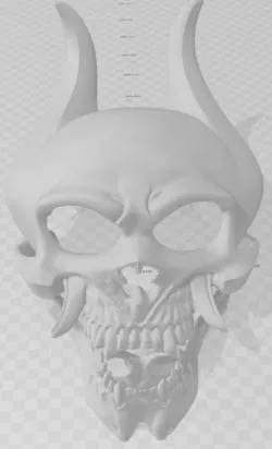 Oni skull Mask