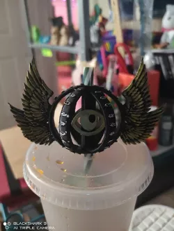 Ophanim/Biblically Accurate angel straw topper
