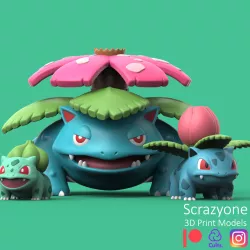 POKEMON - BULBASAUR EVOLUTION