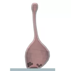 Rattle Low Poly Design Music Toy
