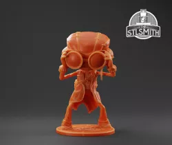 Razputin Aquato Goggles Psychonauts Miniature STL