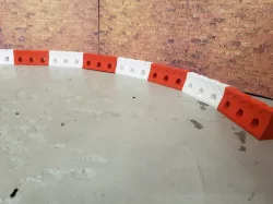Rc drift track barriers