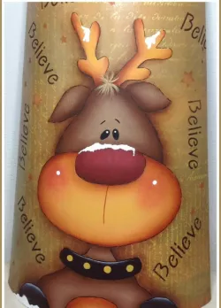 Reindeer face