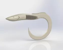 Replica Savage Gear EEL BULK  200mm  3D printable model