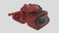 Rhombus CS Battle Tank upgrade