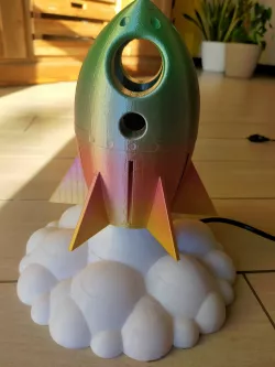 Rocket Lamp