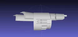 RWBY Ember Celica Yangs Shotgun Gauntlet Model