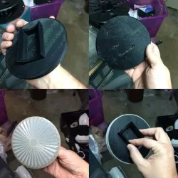 Sandtrooper radar dish mount