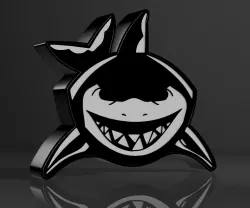 Shark lamp