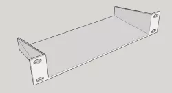 Shelf Rack 10 inch 1U