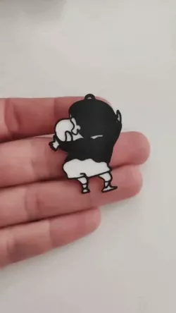 Shin Chan keychain