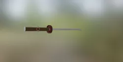 Simple 3d katana