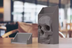 SKULL CIGARETTE BOX