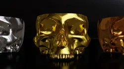 Skull pot