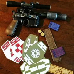 Solo A Star Wars Story Sabacc chips and credits
