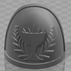 Soul Drinker Shoulder pad