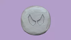 Soul Rune - Runescape - STL Keychain