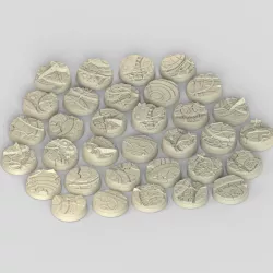 Space elf home planet ruin bases