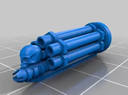 Space Robot Rotary Cannon