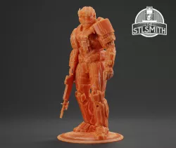 Spartan Carter Halo Reach Miniature STL