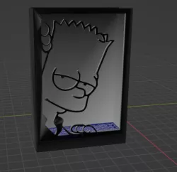 Sponge support / Bart Simpson Cards