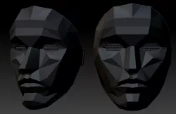 squid boss game mask