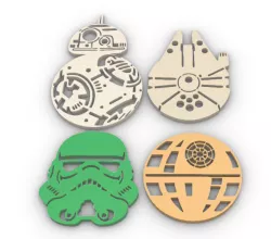 Star Wars cup holder