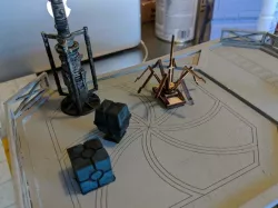 Star Wars Legion scale Treadwell Droid