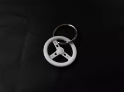 Steering Wheel Keychain