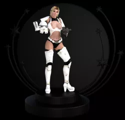 STORM TROOPER GIRL SEXY STAR WARS