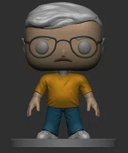 student funko 3D print model