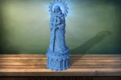 Tabletop Martian Tech Mechanical Priest Statue