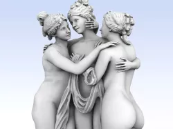 The Three Graces at the Hermitage Museum, Russia