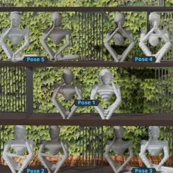 Thinking Statues