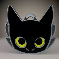 Toothless Keychain How to train your dragon