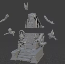Vegeta Throne