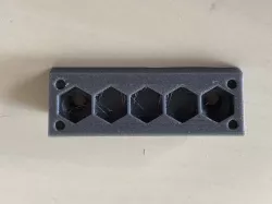 Wall bracket printer nozzle
