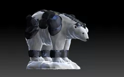Winter Tyrant - Armored Polar Bear