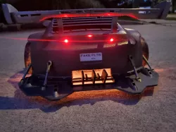 1/10 RC drift racer car Body Kit K74 Package (SKIRTS and Diffuser ONLY)