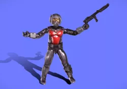 1985 GI-JOE COBRA-FROGMAN - 3D SCAN