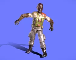 1986 GI-JOE ROADBLOCK-v2 - 3D SCAN