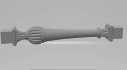 3d cnc file forcolumn