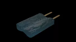 3d model of ice cream from naruto made in blender