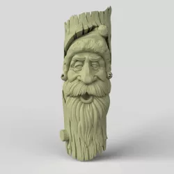3D Model STL  Tree Mask 2