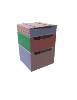 3D PRINT - LIGHT - STACKABLE DRAWERS