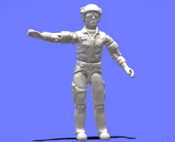 80s GI-JOE MEDIC - 3D SCAN