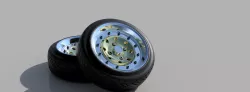 81Weds Furalco Racing Forge fg wheels with tires