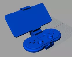 8Bitdo NES30 Pro clip